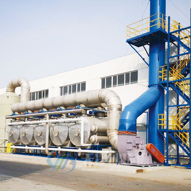 有机废气吸附+热脱附+冷凝回收