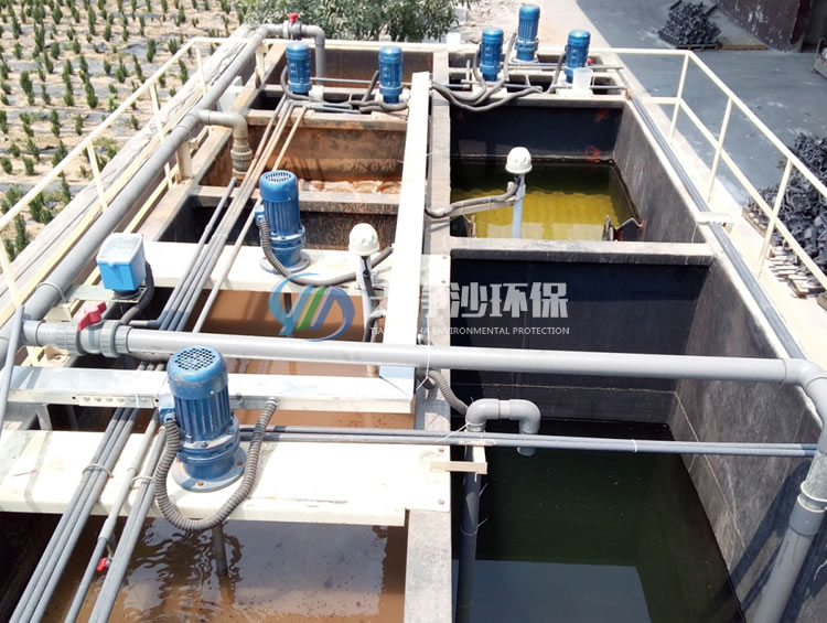 一体化污水处理项目现场（预沉淀+芬顿+微电解工